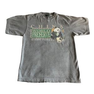 RARE Vintage American Eagle GIANT Panda Shirt